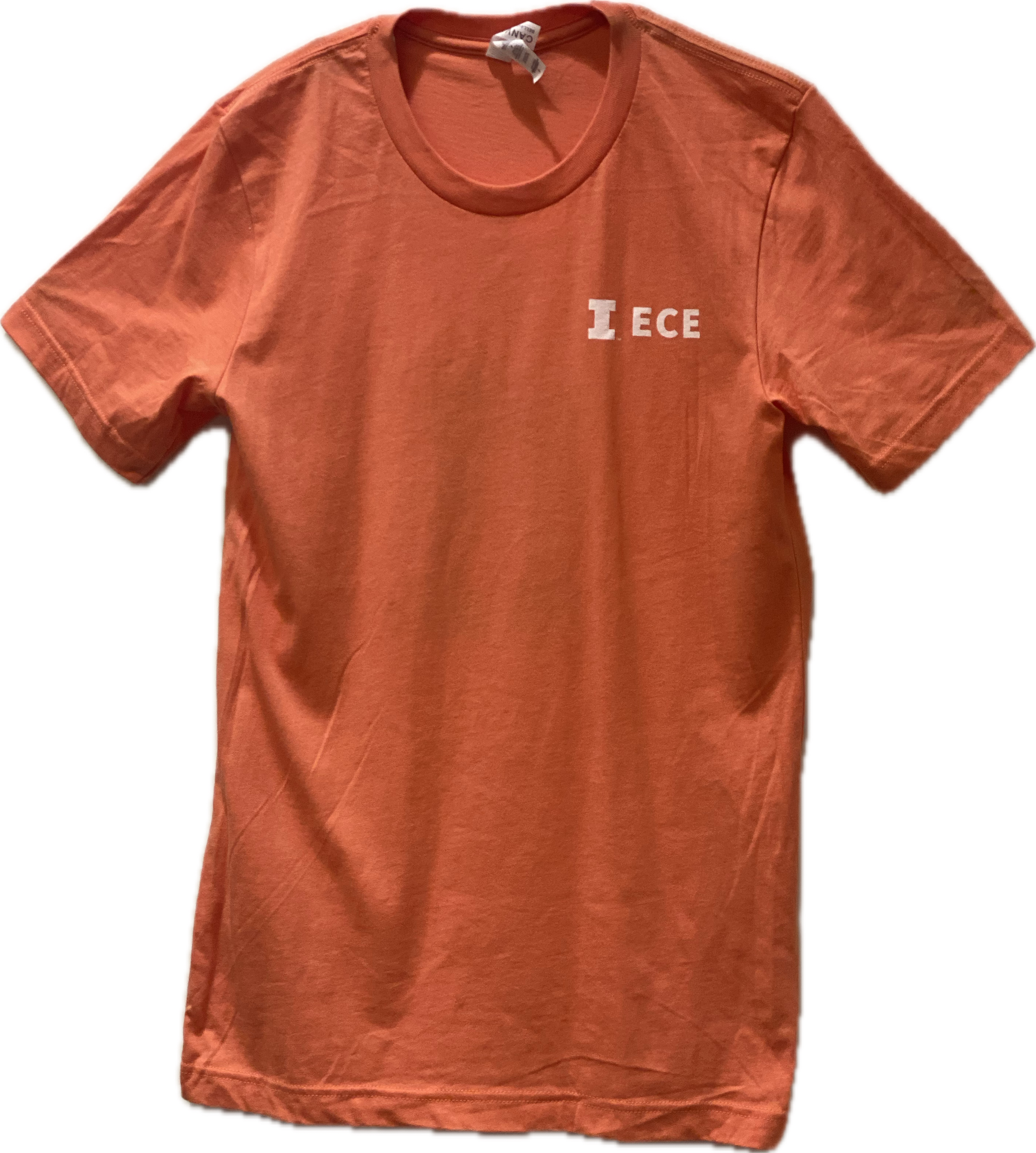 Unisex S/L Crew - Orange (Front)